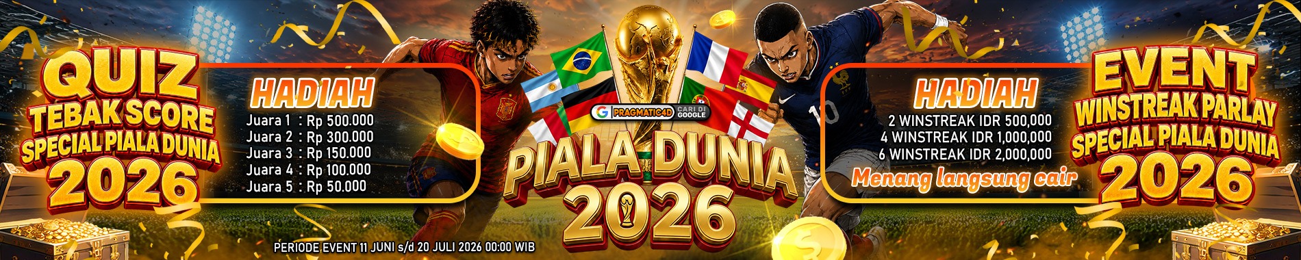 Banner Piala Dunia 2026